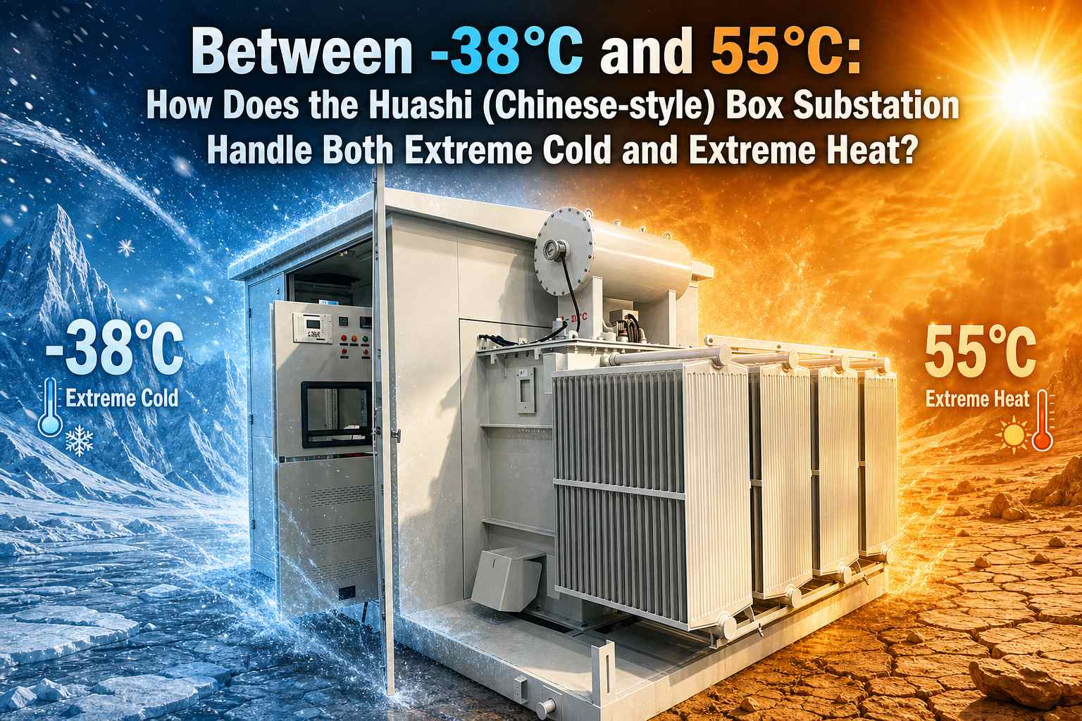 -38°C और 55°C के बीच: हुआशी (चीनी शैली) बॉक्स सबस्टेशन कैसा है